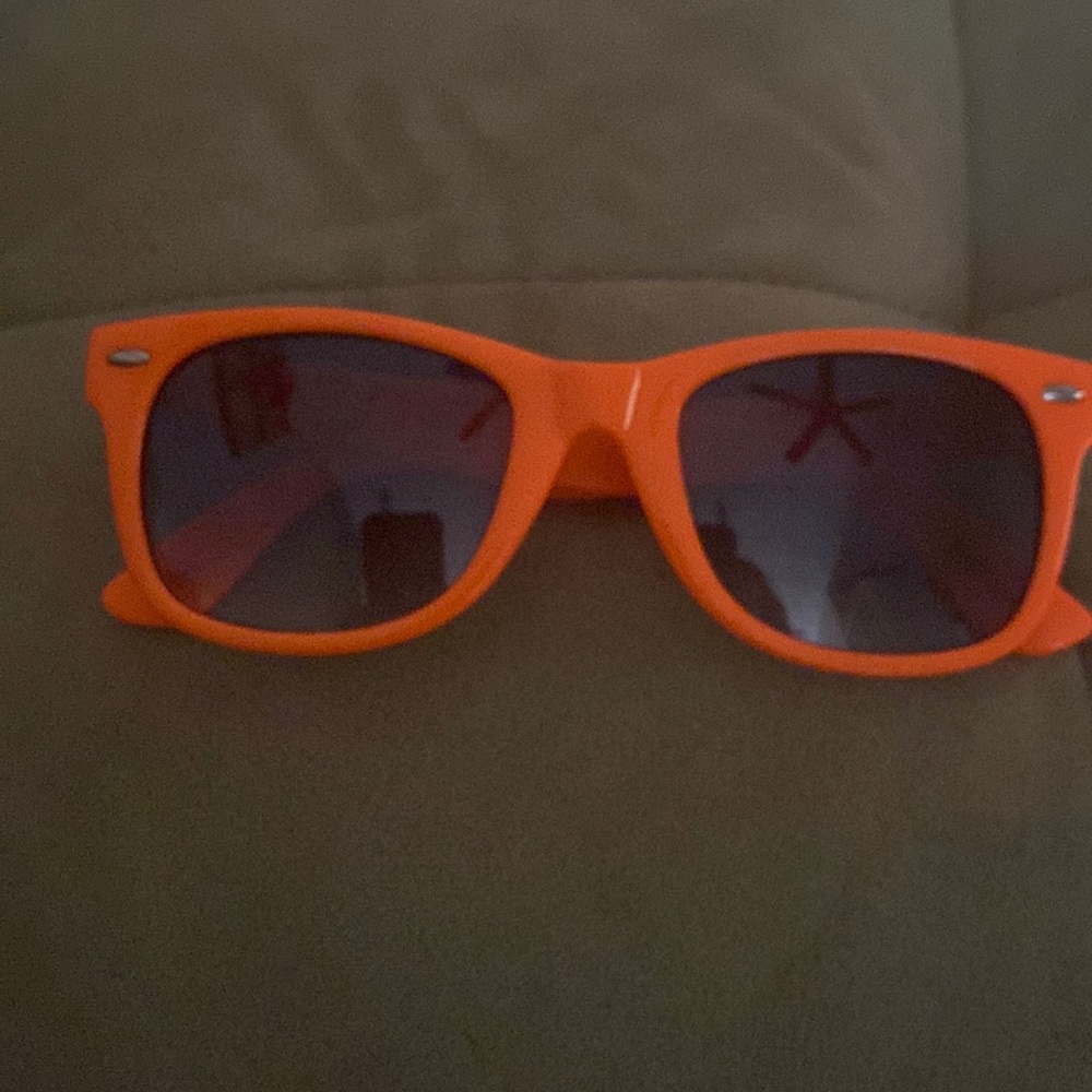 Orange sunglasses